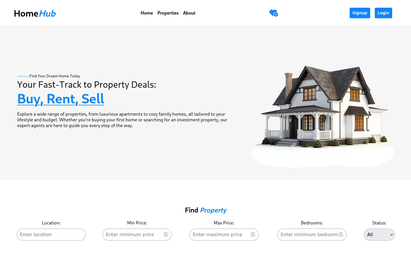 Home-Hub — Real estate management